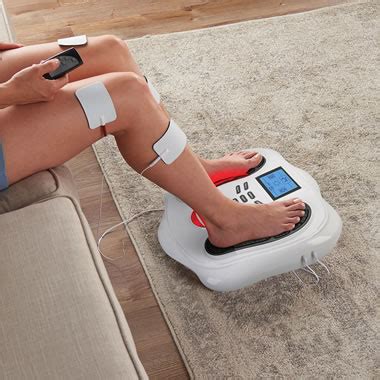 The Advanced Foot/Leg Stimulator - Hammacher Schlemmer