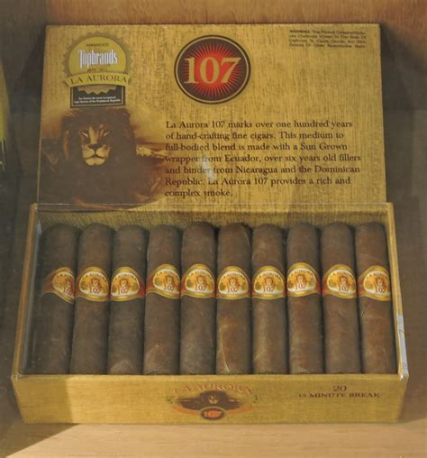 Cigar News: La Aurora 107 15 Minute Break Showcased at 2016 IPCPR ...