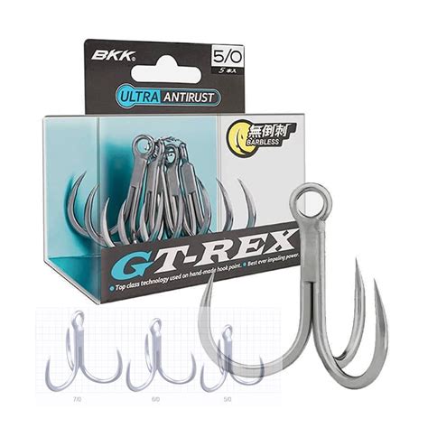 Jual Bkk Gt Rex Treble Trebel Hook Kail Pancing Shopee Indonesia