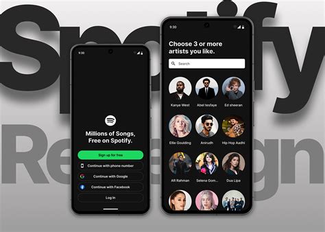 Spotify Redesign :: Behance