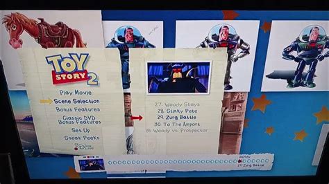 Toy Story 2 2010 Blu Ray Menu Walkthrough Youtube