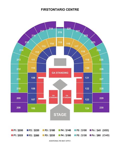 Fort Worth Convention Center Seating Chart A Visual Reference Of