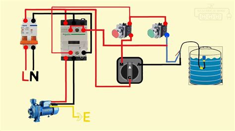 Water Pump Motor Wiring Diagram