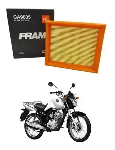 Filtro De Ar Motor Cg Nxr Pop Xre Original Fram Mercadolivre