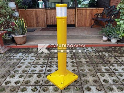 Bollard Pembatas Jalan Dan Trotoar Besi Futago Karya Pusat