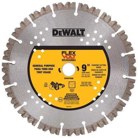 Flexvolt Diamond Cutting Wheel Dewalt