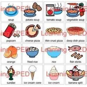 Food Pecs PEC Symbols 144 Symbol Lot Special (Download Now) - Etsy