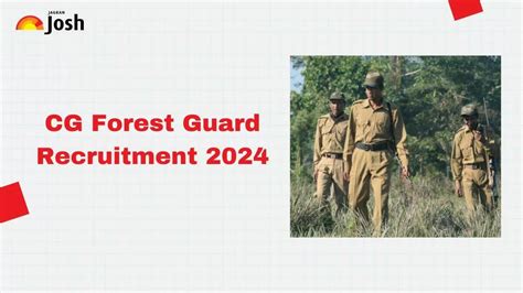 Cg Forest Guard Recruitment 2024 Notification Out For 1484 Vacancies