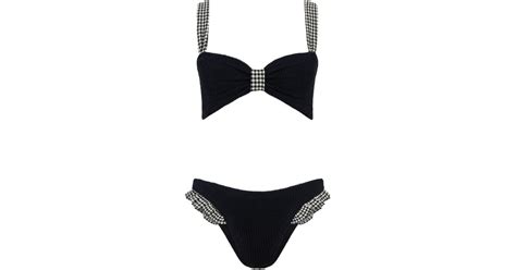 Hunza G Loretta Bikini In Black Lyst