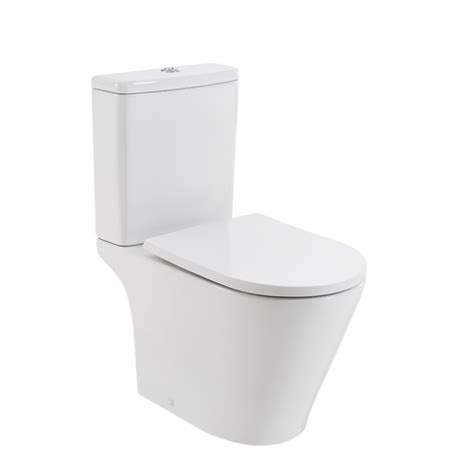 Σετ WC Sensea Lisso επιδαπέδιο Rimless dual αποχέτευσης