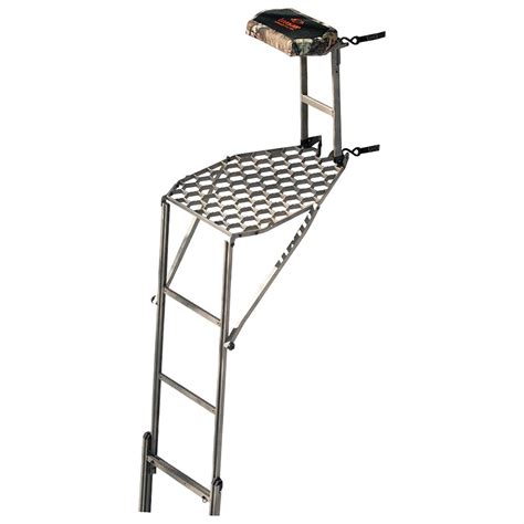 Leverage™ 14 Speed Ladder Tree Stand 294916 Ladder Tree Stands At