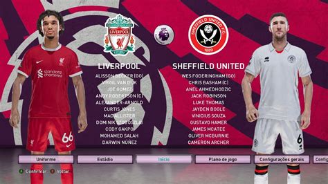 Liverpool X Sheffield United Premier League 2023 2024 31 Rodada