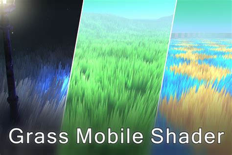 Grass Mobile Shader URP VFX Shaders Unity Asset Store