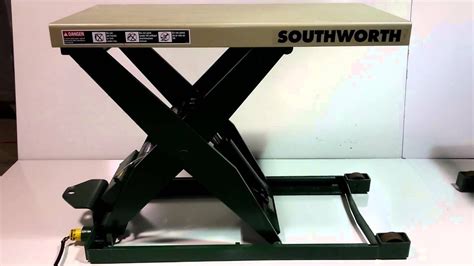 For Sale Southworth Hydraulic Lift Table LS2 36 YouTube