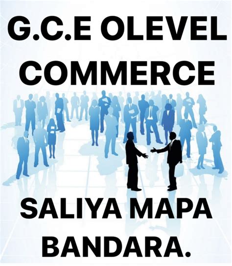commerce sinhala medium business accounting studies ol grade