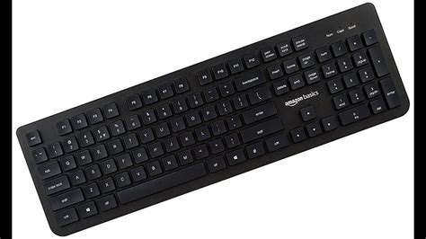 AmazonBasics Wired Keyboard And Mouse For Windows USB 2 0 Interface