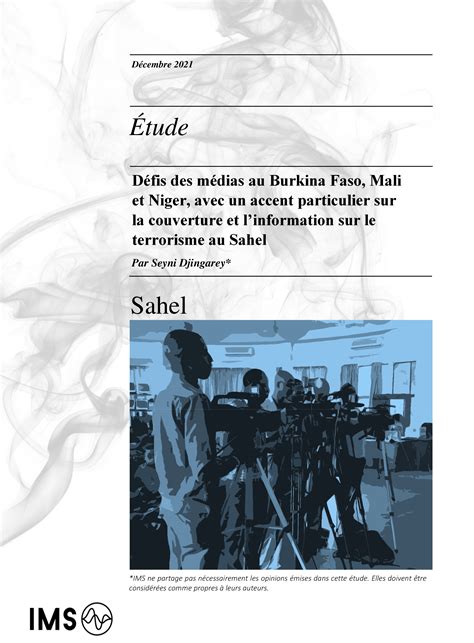 Media challenges in Burkina Faso, Mali and Niger, with a particular