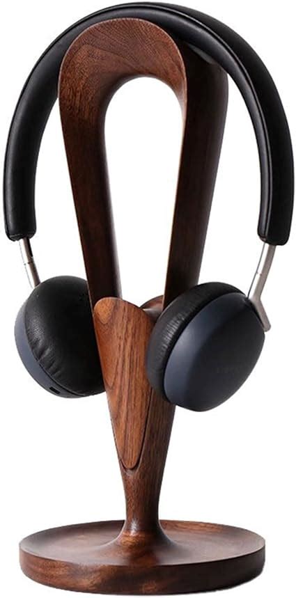 Headset Stand Headphone Stand Headphone Stand Walnut Wood