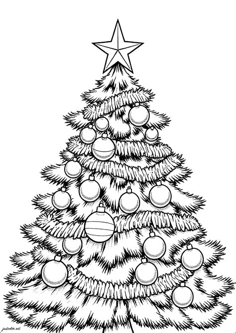 Christmas Coloring Pages Christmas Tree