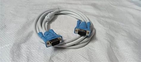 White Copper Vga Cable 3 Meter at ₹ 140/piece in Ghaziabad | ID ...