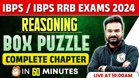 Ibps Rrb Exams Puzzles Box Based Reasoning Tricks Box Puzzle