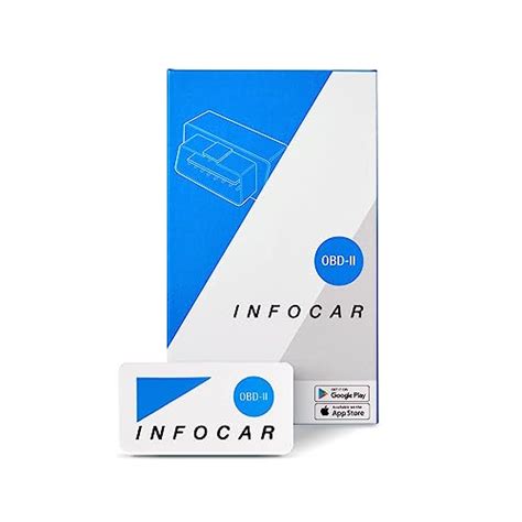 INFOCAR Smart Vehicle Health Monitor, Wireless Bluetooth OBD2 Car Code ...