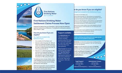 Newsletters First Nations Drinking Water