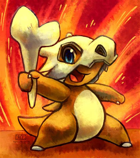 Cubone by Haychel on DeviantArt