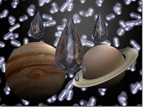 Helium rains inside Jovian planets