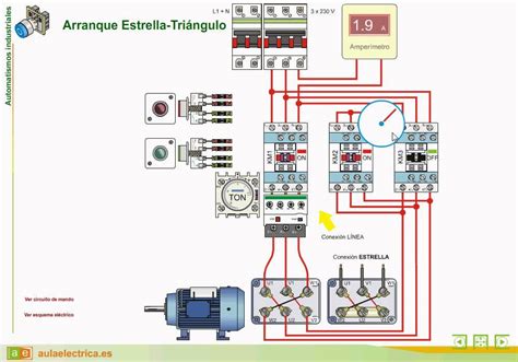 Diagrama De Control Estrella Delta Coparoman Circuito De Co