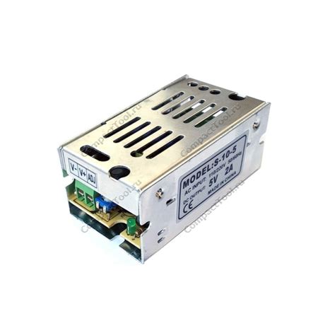Модуль питания импульсный S-10-5 AC-DC Power Supply 220 В - 5 В 2А под ...