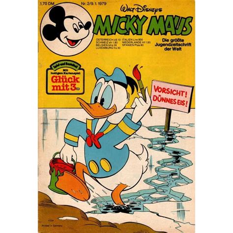 Micky Maus Comic Hefte Taschenbücher von Walt Disney 70er Jahren