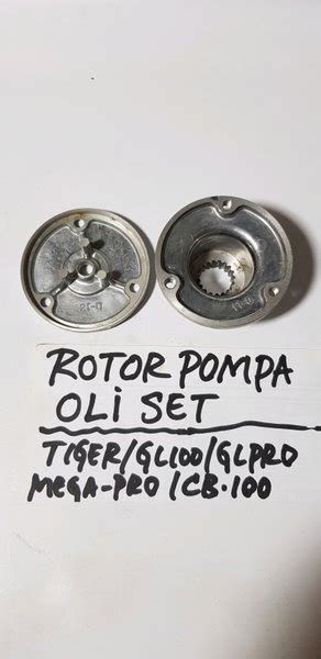 Jual Rotor Pompa Oli Set Glpro Tiger Megapro Gl Cb Di Lapak