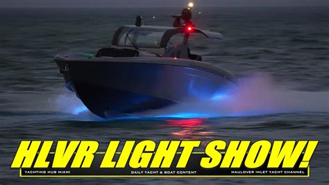 Another Awesome Light Show Mini Beast At Haulover Inlet The Yacht