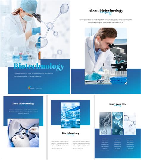 30 Biotechnology PPT Templates Slide Members