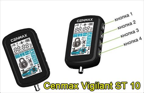 Сигнализация Cenmax Super 2-Way с автозапуском (инструкция по ...
