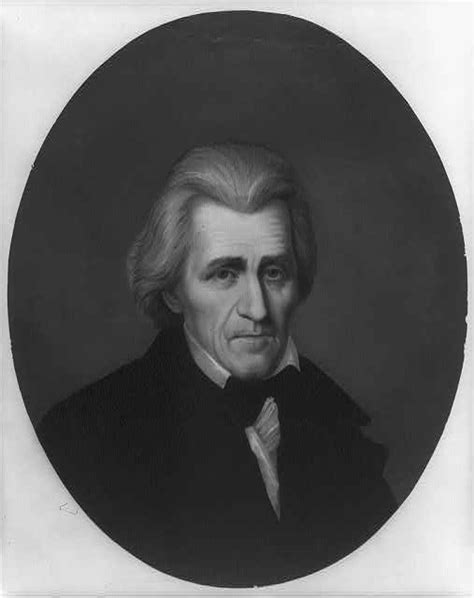 Andrew Jackson Head And Shoulders Portrait Facing Slightly Right