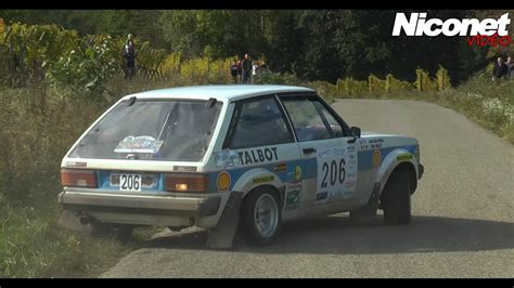 Rallye CENTRE ALSACE 2023 Pure sound HD Niconet Vidéo YouTube