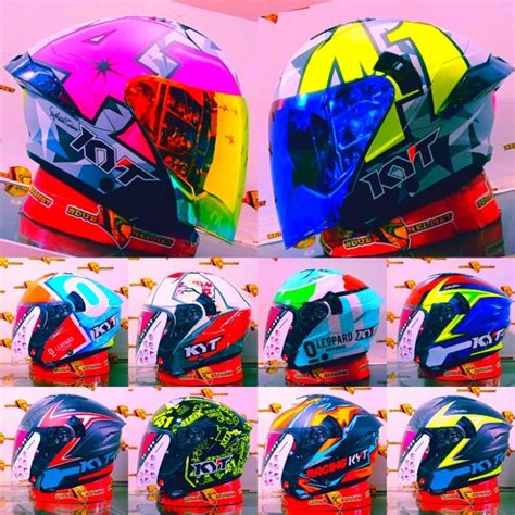 Jual HELM KYT NFJ MOTIF ESPARGARO JAUME DALLA JAUME MASIA SAKURA SERIES