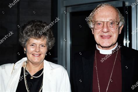 Robert Runcie Archbishop Canterbury Wife Rosalind Editorial Stock Photo ...