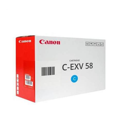 Original Canon C EXV 58 Cyan Toner Cartridge United Copiers