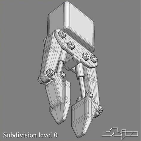 Robot Gripper 4 3D Model $29 - .3ds .fbx .obj .max - Free3D