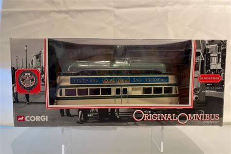 CORGI CLASSICS 43513 Blackpool Balloon Tram 1980 S Livery 1 76 Model