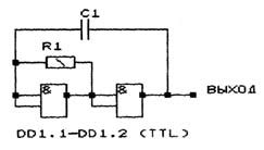 Мультивибратор на к561ла7