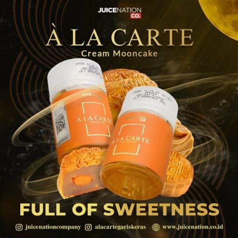 Jual A La Carte Cream Mooncake 60ML By JNC Liquid Alacarte Ala Carte