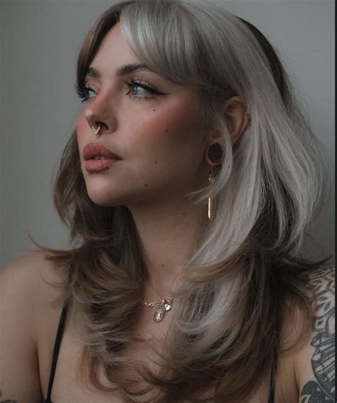 Hair Inspiration Color Hair Inspo Color Edgy Hair Color Bangs