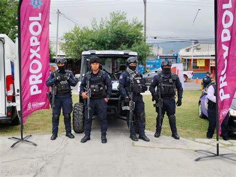 Presenta Escobedo Expo Proxpol Juntos Por Tu Seguridad