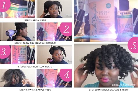 How To Style 4c Hair Twist Out Natural Hairstyle Carols Daughter