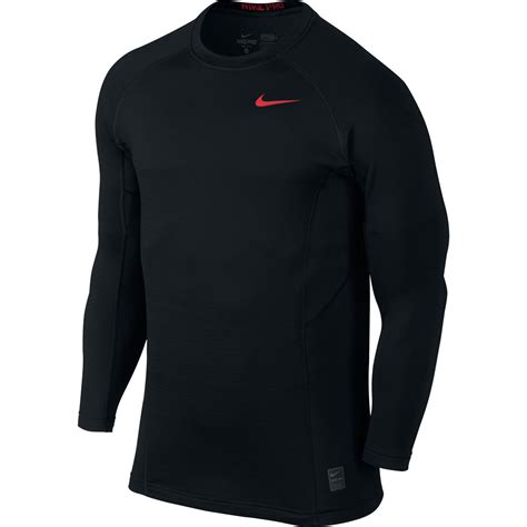 Nike Nike Pro Combat Hyperwarm Dri-FIT Max Fitted Crew - Men's - Clothing