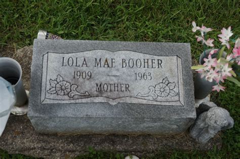 Lola Mae Walker Booher 1909 1963 Find A Grave Memorial